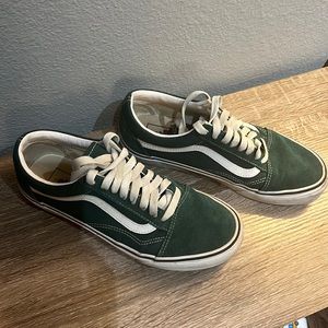 Dark Green Vans